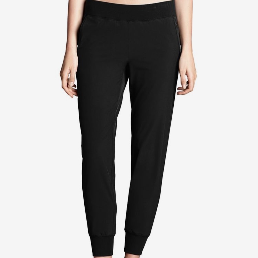 Eddie Bauer myriad knit trim jogger pants (size L)